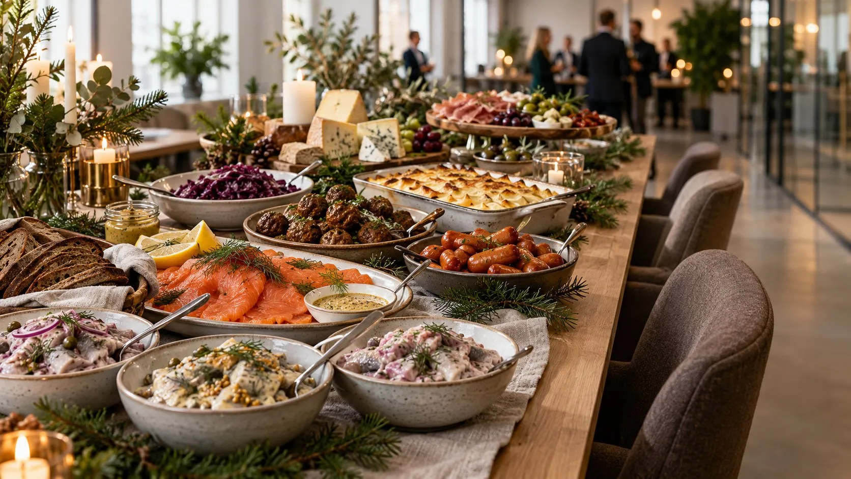 Julbord catering till företag