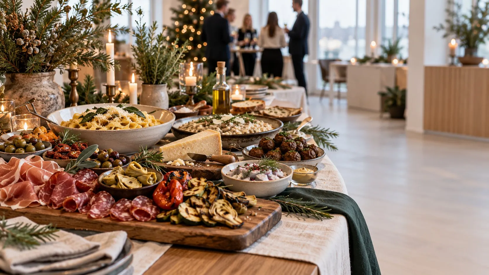 Italienskt julbord