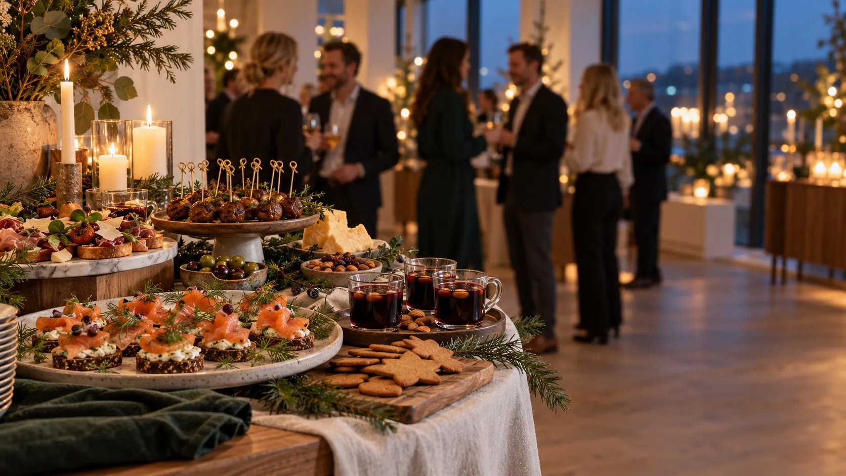 Julmingel och glögg